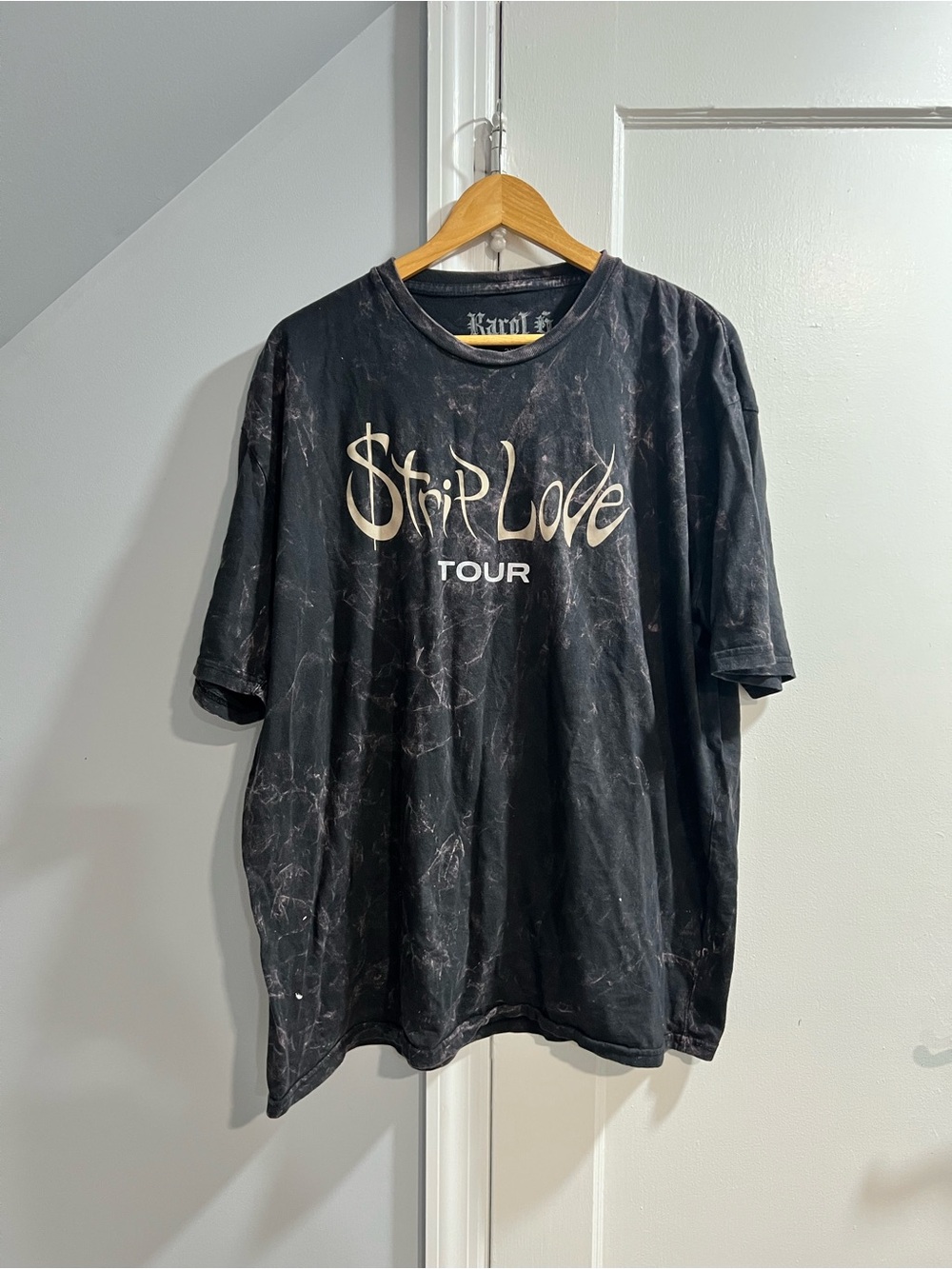 Strip Love Tour Graphic Tee - Black